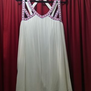 Flying Tomato Boho Baby Doll dress, Large